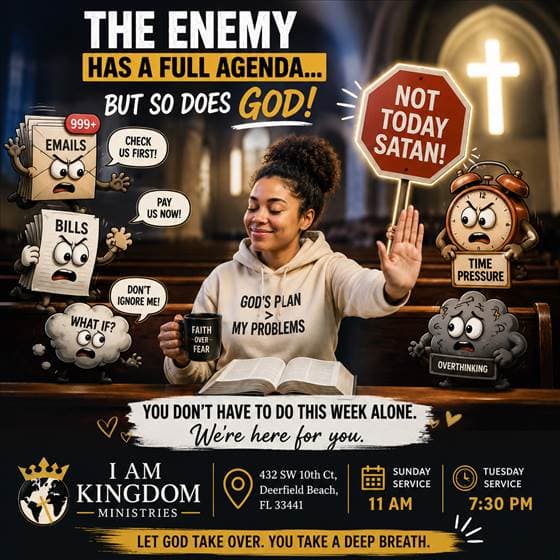 I AM Kingdom Ministries Weekly Creative